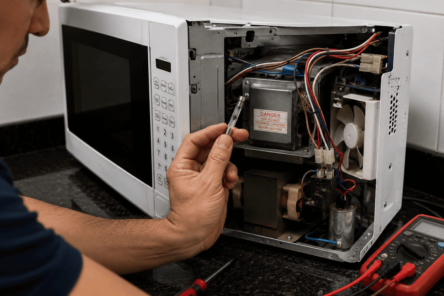 Fusível do Micro-ondas Queimado: 9 Sinais e Como Resolver