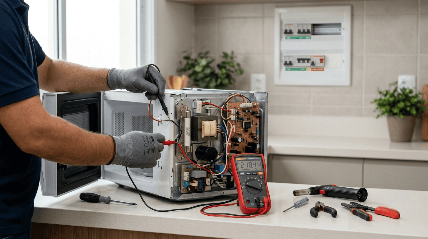Micro-ondas Desarma o Disjuntor: 9 Causas e Soluções