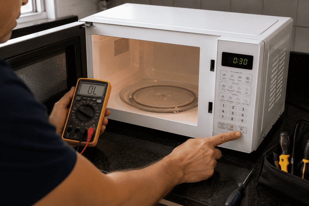 Micro-ondas Liga Mas Não Aquece: 9 Causas e Soluções